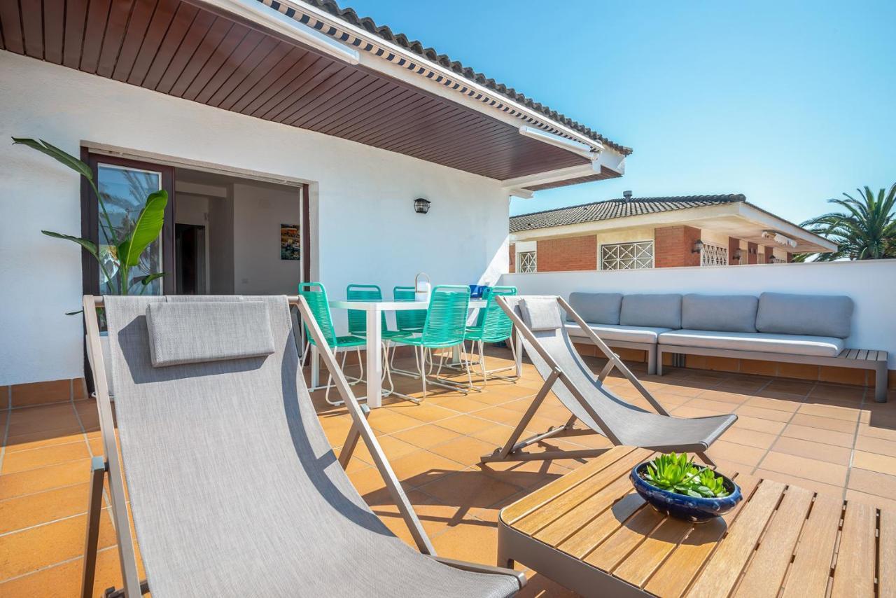 Beach House Cambrils Apartamento En Primera Linea De Playa Buitenkant foto